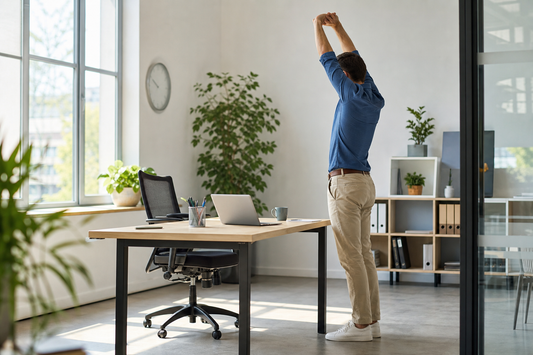 How to Ease the Strain of Sitting All Day at the Office