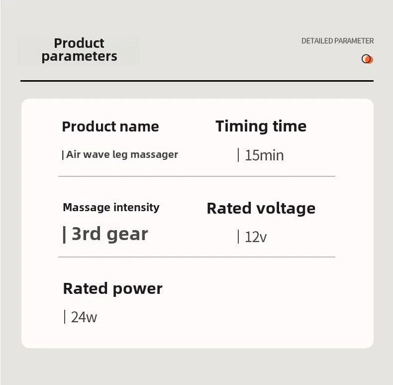 Air Pressure Leg Massager